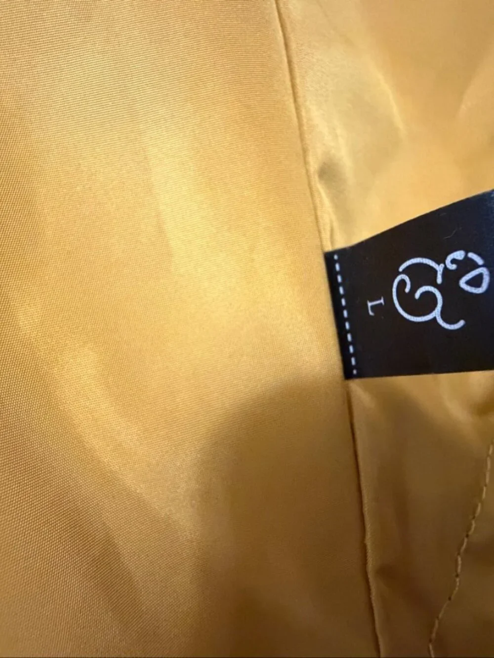 Lucy & Co. Shark Attack Reversible Dog Raincoat Size L Yellow Navy
